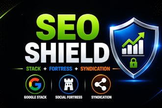 build an SEO shield with google stack fortress and syndication