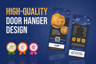 design a appealing door hanger