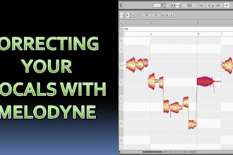 correct your vocals using melodyne