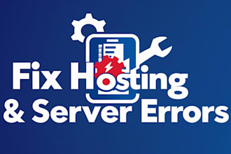 fix hosting, vps, dedicated server issues, errors