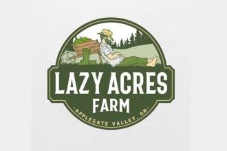design a awesome agriculture and farm logo for your company