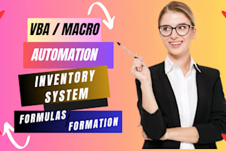 do automatic excel invoice, point of sales, or inventory tracking system
