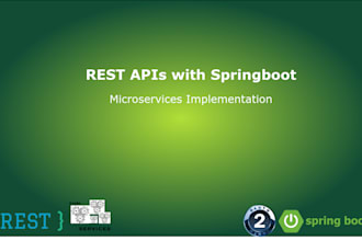 design and implement springboot based rest apis