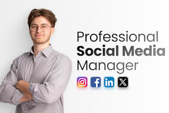 be your social media content manager