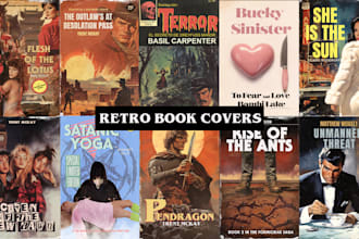 create a book cover for you