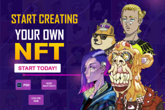 create unique and creative nft art, nft collection