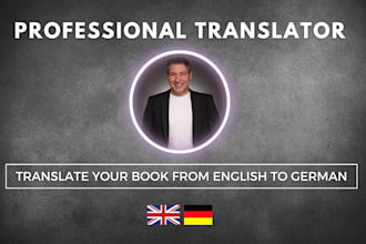 translate your book from english to german