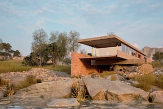 3d model and render your projects