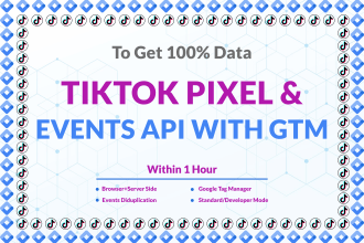 setup tiktok pixel and events API, tiktok conversion tracking,tiktok ads account