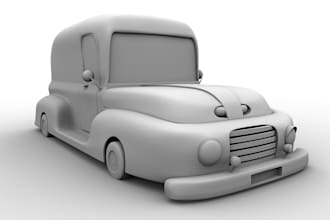 make profesional 3D model and 3D animation