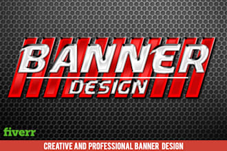 design Professional Web BANNER and Header in 12Hrs