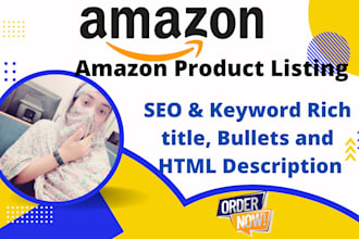 write powerful SEO amazon product listings