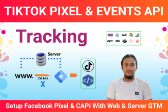 setup tiktok pixel and events API with GTM, tiktok conversion tracking