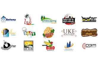 create Colorful UR Name Logo