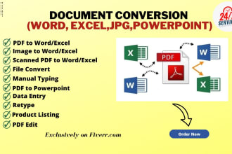 pdf conversion to word,excel,jpg,powerpoint