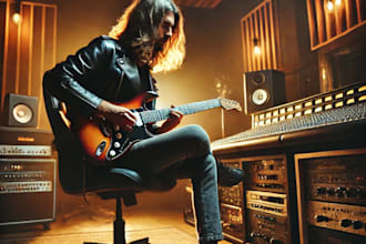 write a beautiful melodic guitar solo for your track