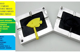 design mold of plastic and metal product or toy