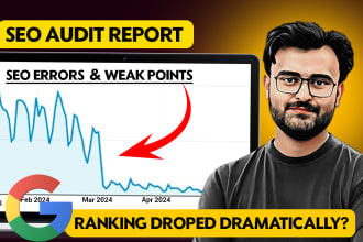technical SEO audit report and website analysis