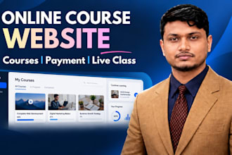 build an online course website or course platform