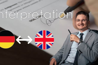 interpret german to english and back