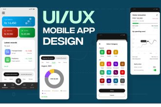 do mobile app UI design for android and IOS