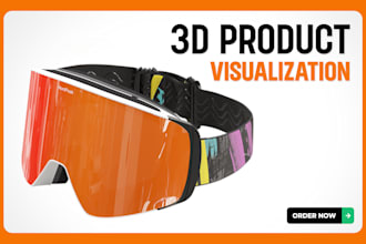 do 3d product modeling and realistic rendering glb, gltf, usdz