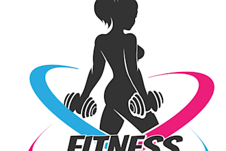design high quality gym logo with creative concepts