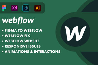 do webflow fix and develop figma to webflow website