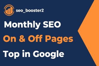 do full monthly SEO services for top ranking on google
