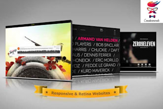 design and development you a complete new Website