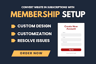 develop a membership website with paid membership pro