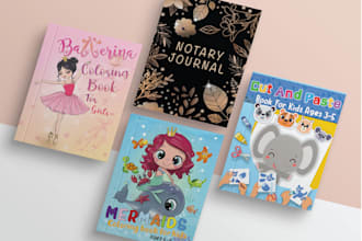 be your custom kdp low and no content book designer for long term