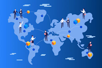 do human resource management, international business and supply chain