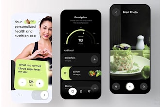 develop quality nutrition app, fitness app