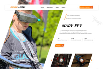 do figma website design, website mockup, wordpress landing page design ui