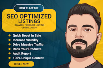 write impressive amazon product listings and description, copy writing