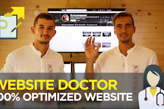 be SEO doctor, help you fix all website issues