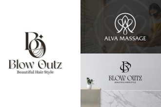 design luxury beauty cosmetics, fashion, yoga spa logo