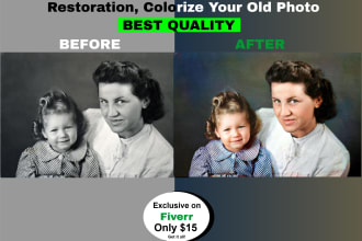 restore old photos, restore photos, colorize old photos