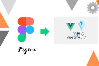convert figma to HTML, CSS, scss, vuejs, vuetify nuxt