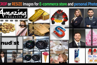 do crop resize image for your ecommerce store and personal