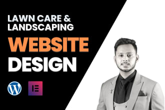build a lawn care, gardening, landscaping, patio, fencing, tree website with SEO
