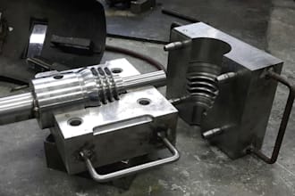 design compression mold for rubber product