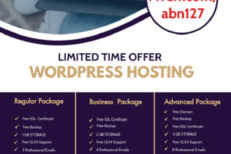 provide fast wordpress hosting free ssl certificate