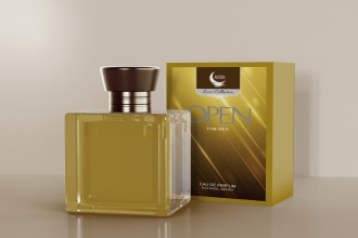 do perfume products and label design