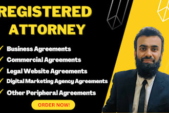 be writing your legal contracts and agreements