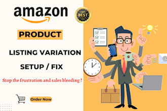 fix your amazon product listing and variation by amazon flat file
