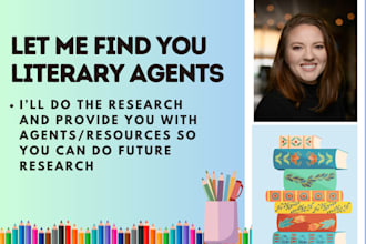 find literary agents for your fiction book