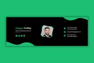 design clickable email signatures within 24 hours