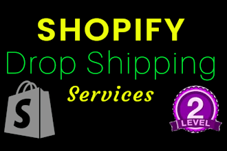 design and develop shopify dropshipping or personal store